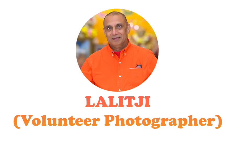 Lalit ji, Volunteer Photographer