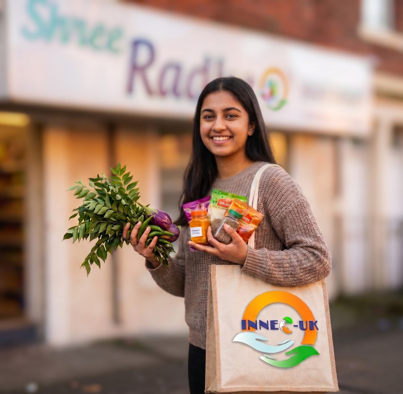 Indian grocery shopping in Newcastle